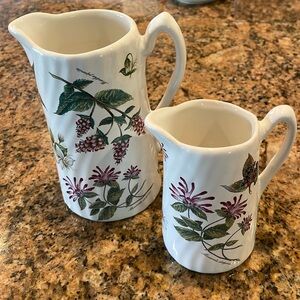 Royal Caledonia Flowers & Berries - Creamer and Pitcher - lovely set